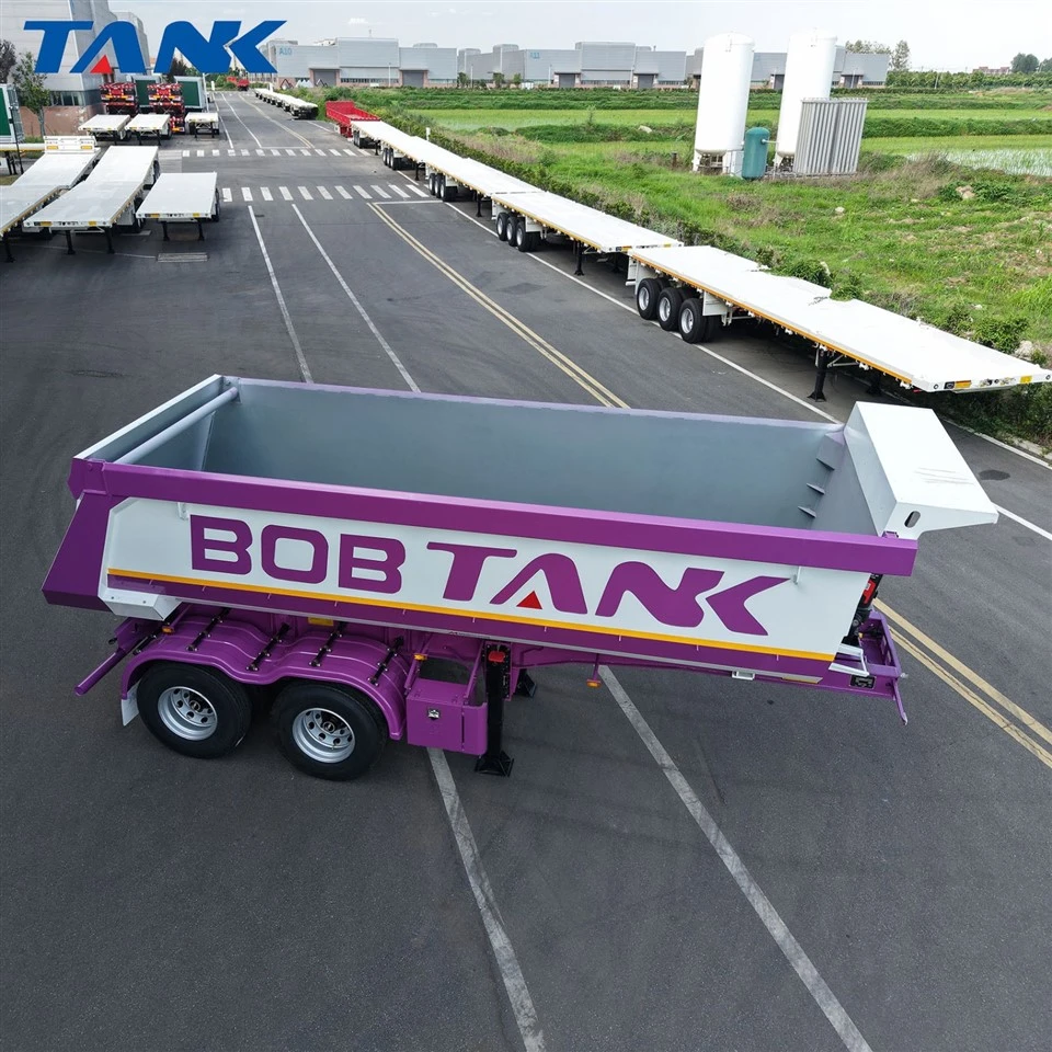 2-Axle U-Type Rear-Tipping Dump Semi-Trailer (10)