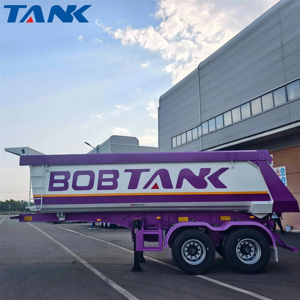 2-Axle U-Type Rear-Tipping Dump Semi-Trailer (3)