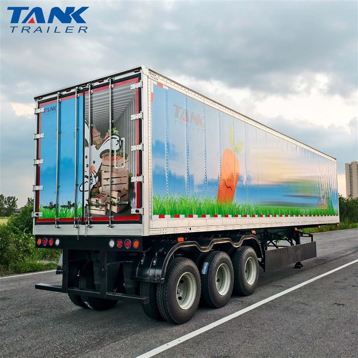 3-axis Refrigerated Semi-trailer factory