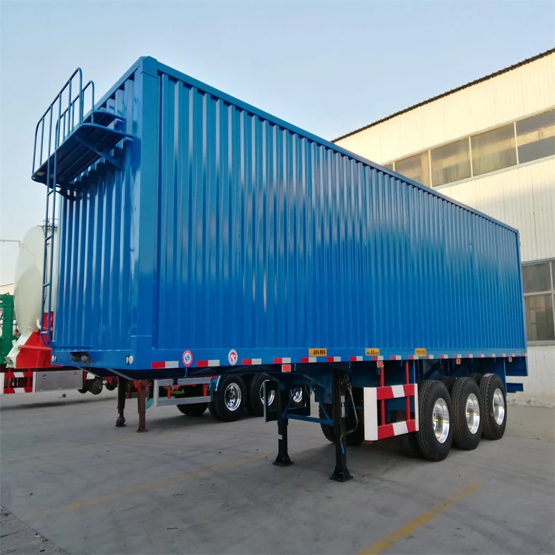 Box Cargo Transport Semi Trailer