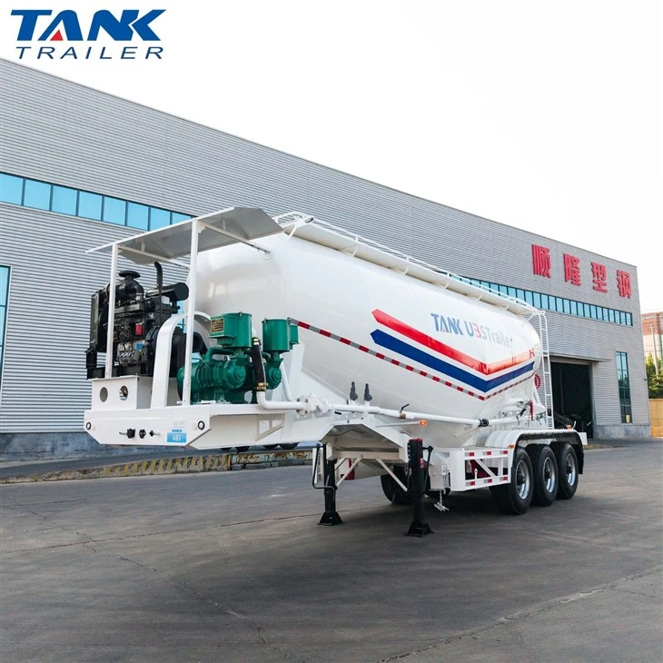 3 Axle Cement Tanker Semi Trailer high quality