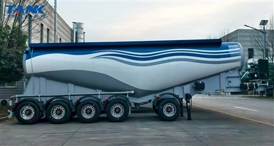 TANK Bulk Cement Tanker Semi Trailer — A Reliable Choice For Efficient Dry Bu...