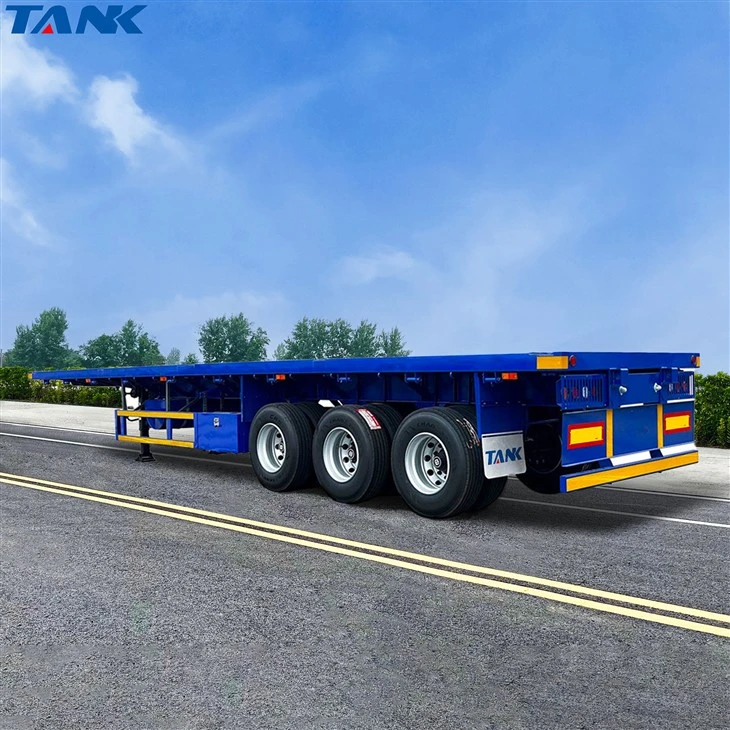 40ft Flatbed Semi Trailer For Container