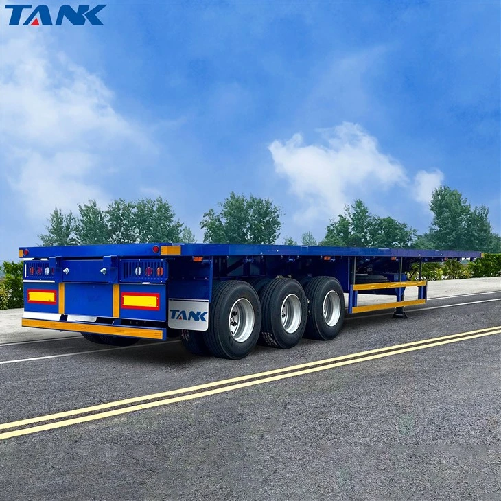 40ft Flatbed Semi Trailer For Container