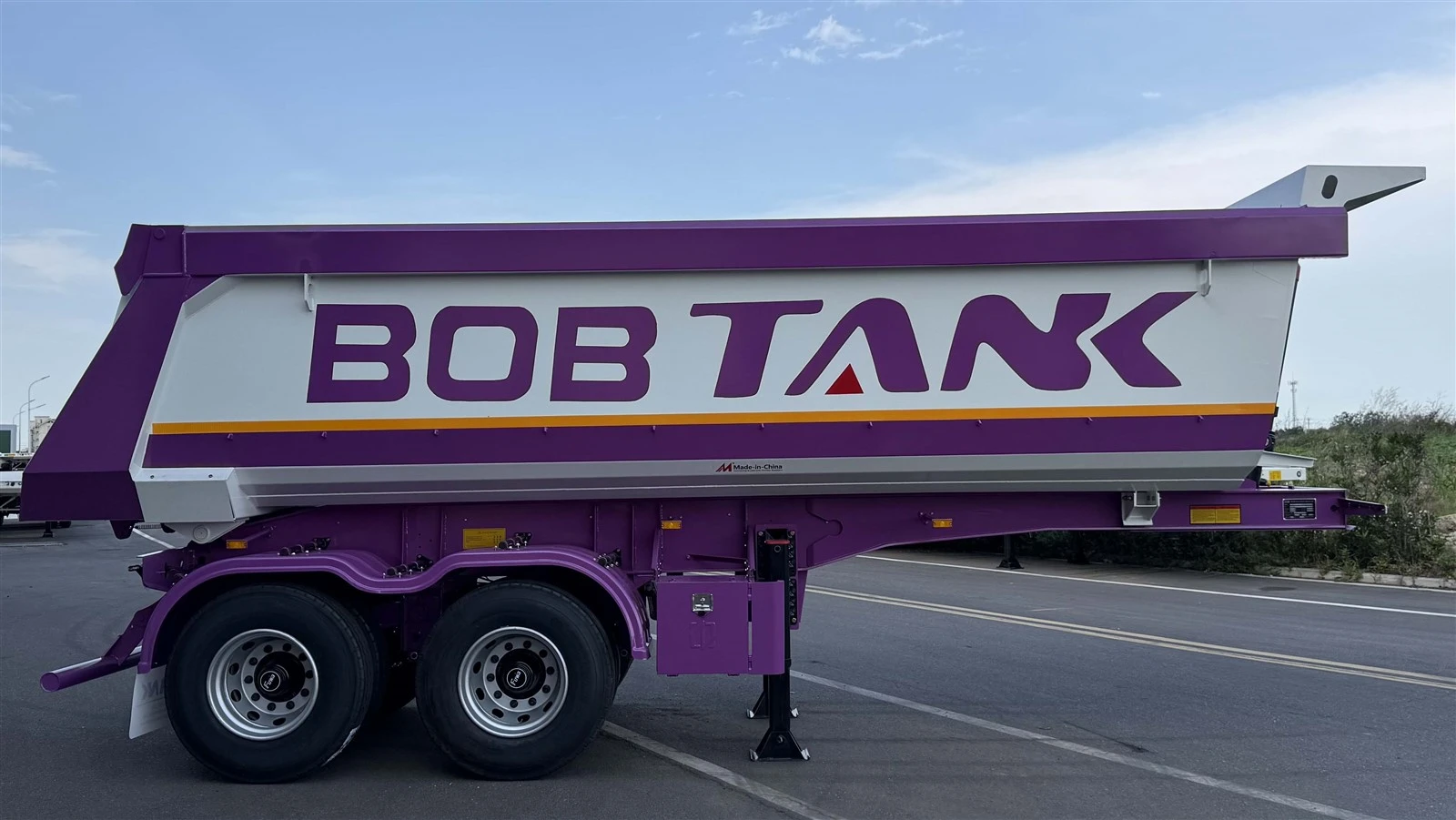 U shape dump semi trailer U shape dump semi trailer