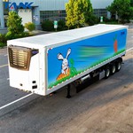3-axis Refrigerated Semi-trailer